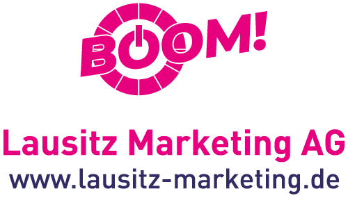 Logo der Lausitz Marketing AG.